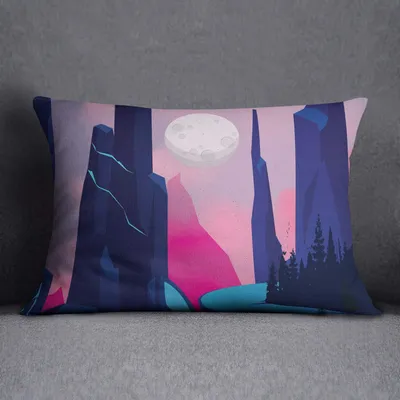Dekokissenbezug 35x50 cm, Baumwolle, Reißverschluss, pflegeleicht
