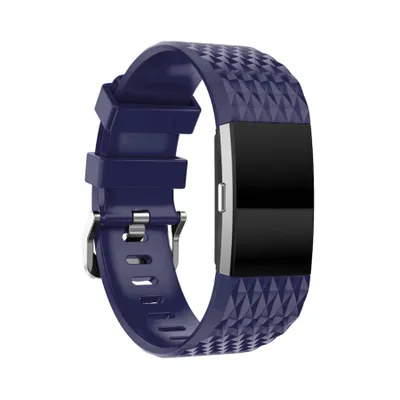 Obrázok produktu pre Fitbit Charge 2 Silicone Diamond (Small) remienok, Blue