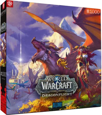Zdjęcie produktu dla World of Warcraft Dragonflight Alexstrasza 1000-Teile-Puzzle - ENG Edition
