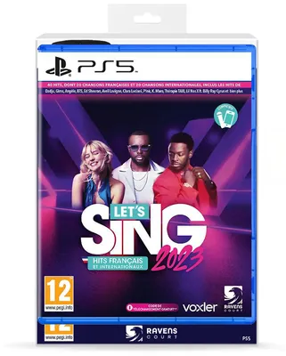 Zdjęcie produktu dla PS5 Let’s Sing 2023 z mikrofonem