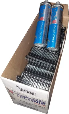 Produktbild von Betonnägel 2,6x15mm C3 + 2x Gas für Spit Pulsa 700 P E Betonnagler HB33