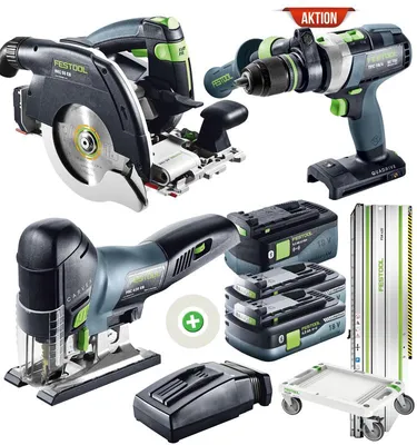Zdjęcie produktu dla Festool PDC 18/4 Li-Basic, Wiertarka pistoletowa, Zamek centralny, Wielobarwny, 1,3 cm, 5 cm, 1,3 cm