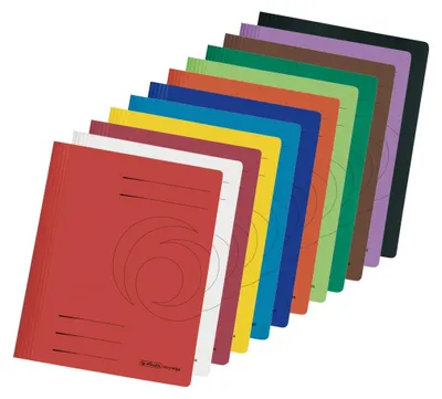 Immagine prodotto di 25 raccoglitori a spirale Herlitz Easy Orga, cartoncino manila, viola