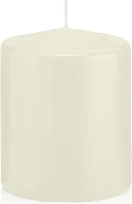 Produktbild von Stumpenkerzen mit ASF Abbrandschutz Elfenbein 100 x Ø 78 mm, 8 Stück