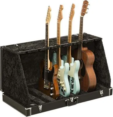Zdjęcie produktu dla Fender Classic Series Case Stand 7 Black Statyw do gitary multi