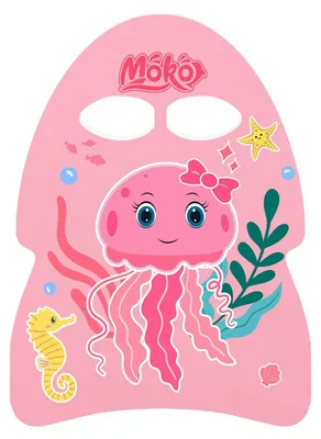 Produktbild von Cosensi - Dailygoods - Dailygoody - MoKo Schwimmtrainingstafel - Freies Schwimmen - Sicher und unterhaltsam - Rosa Qualle - Wasserspaß - Geeignet für Kinder - 37 x 27 cm