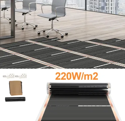Immagine prodotto di Bettizia riscaldamento elettrico a pavimento foglio di riscaldamento 1 m², potenza 220 W/m²