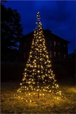 Produktbild von Galaxy Led Tannenbaum 800 cm zum Aufhängen am Fahnenmast