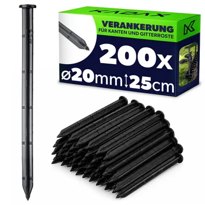 Immagine prodotto di Perni KADAX per agrotessili 200 pezzi spessore 25 cm
