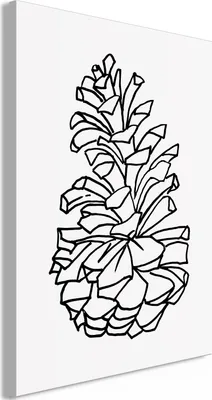 Produktbild von Italienischer Leinwand Leinwandbild - Forest Scent (1 Part) Vertical 40x60 cm Landschaften b-A-0741-b-a