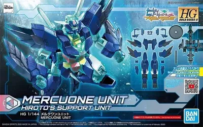 Produktbild von Gundam - Hgbd:r 1/144 Mercuone Unit Hiroto's Support - Zestaw Modelarski