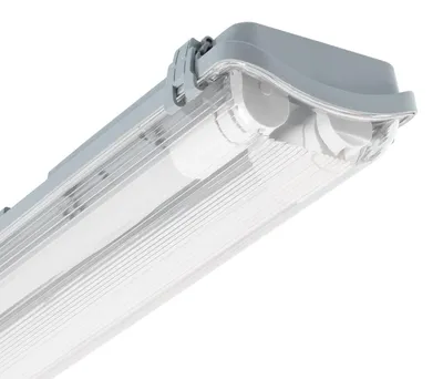 Produktbild von Feuchtraumleuchte Slim für 2 LED Röhren 60cm IP65 600 mm