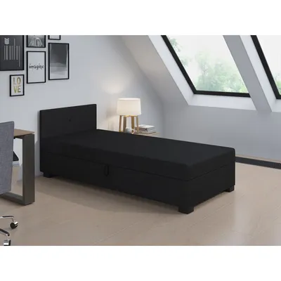 Obrázok produktu pre Jednolôžková posteľ 100x195 TYGY 1 - čierna