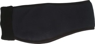 Brigg Fleece Stirnband mit elastischem Band in blau