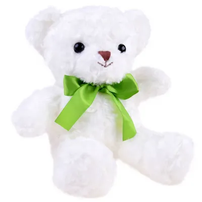 Produktbild von Plüsch-Teddybär, weiß, 30 cm, ZA4455