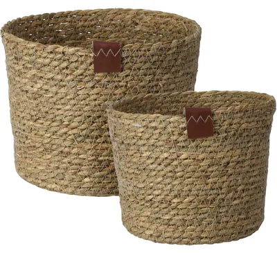 Produktbild von Aufbewahrungskörbe, naturfarben, 2er-Set