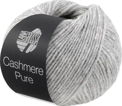 Produktbild von Lana Grossa - Cashmere Pure 0005 hellgrau