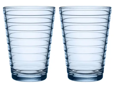 Zdjęcie produktu dla Iittala Aino Aalto szklanka - 33 cl - Rainy blue - 2 szt. 1026180