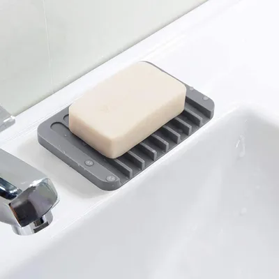 Imagen del producto de Dispensador de jabón - Gris - Silicona - 1 unidad