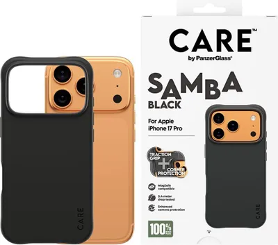 Produktbild von CARE fashionable Samba black MagSafe iPhone 17 Pro