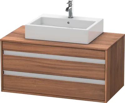 Produktbild von Waschtischunterbau KETHO 550x1000x496mm nussbaum natur nussbaum natur