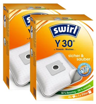 Produktbild von 2 x Swirl Y 30 MP Plus AirSpace Staubsaugerbeutel Staubbeutel Microvlies