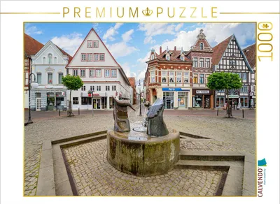 Produktbild von CALVENDO Puzzle Ein Motiv aus dem Kalender Stadthagen Impressionen | 1000 Teile Lege-Größe 64x48cm Foto-Puzzle für glückliche Stunden