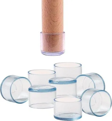 Produktbild von Famanu Möbelgleiter Set 16 Stück - Runde Pads für Möbelbeine, kratz- und geräuschdämpfend, Durchmesser 25 mm