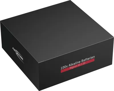 Zdjęcie produktu dla Bateria alkaliczna ANSMANN Mignon AA 1,5 V, 100 sztuk