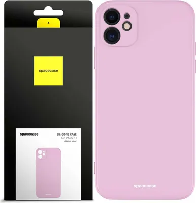 Image de Coque en silicone SPACECASE Coque en silicone pour iPhone 11 Rose