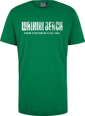 Produktbild von Übergrößen T-Shirt Waikiki weiß AHORN SPORTSWEAR Irish Green 6XL