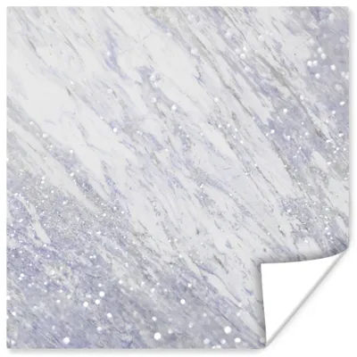 Produktbild von MuchoWow® Poster Marmor - Glitter - Acryl 75x75 cm - Wand Dekoration
