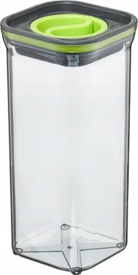 Produktbild von Kuketo | Vorratsdose 1,5 L Aus Kunststoff Mit Deckel – Luftdichter Lebensmittelbehälter Für Nudeln, Müsli, Kaffee & Gewürze – Transparent & Praktisch