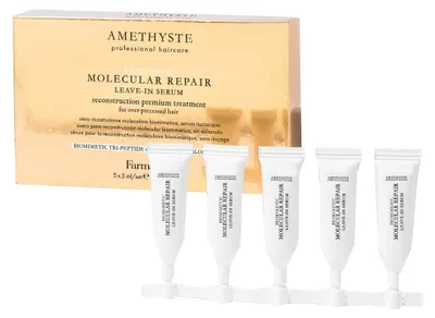Image de Farmavita Amethyste Biommetic Molecular Repair Leave-in Serum 5x5ml