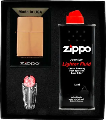 Produktbild von Feuerzeug-Set ZIPPO ROSE GOLD HIGH POLISHED Geschenk No1