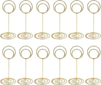 Immagine prodotto di Portapiatti dorati da tavola, 12 pezzi