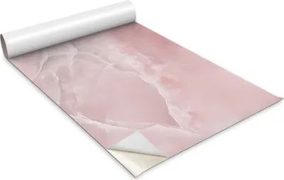 Produktbild von Selbstklebende Möbelfolie - Dekorationsfolie - Tischmöbel - Zuschneidbar - Rosa Marmor - 100 x 50 cm