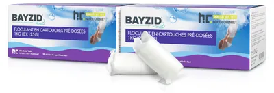 Produktbild von 2x 1 kg BAYZID® Flockkartusche für Pools