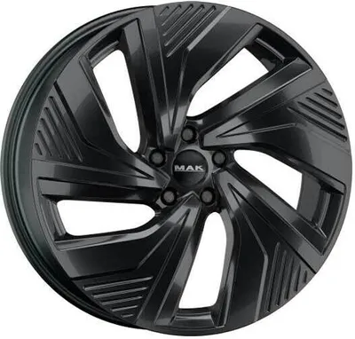 Image de Jantes en alliage MAK ELECTRA 8.5x21 5x112 ET 40 NOIR BRILLANT