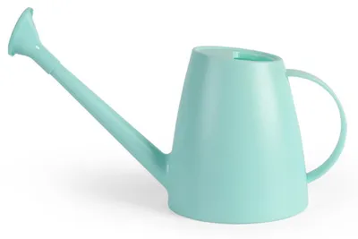 Produktbild von Gießkanne für Zimmerpflanzen, kleine Sprühkanne für Zimmerpflanzen und Gartenblumen, Wasserkrug mit langem Ausguss, blau