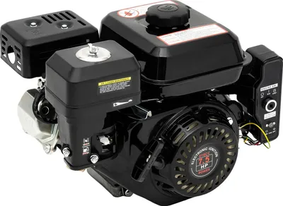 Image de Moteur de kart, 7,5 CV, 4 temps, noir