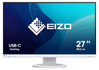 Image de EIZO 68.5cm (27") EV2720S-WT 16:9 HDMI+DP+USB-C IPS wh.