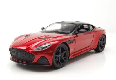 Produktbild von Welly 24131R Aston Martin DBS rot schwarz 1:24