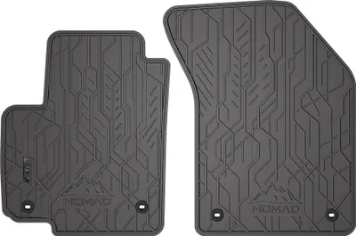 Image de Tapis de Sol de Voiture pour Fiat Sedici 2005-14 Caoutchouc Imperméable 2Pcs