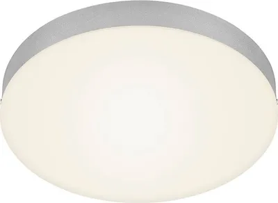 Produktbild von LED Aufbauleuchte Rahmenlos IP20 21W silber Metall-Kunststoff Ø 27,8 cm Briloner