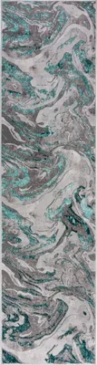 Obrázok produktu pre 80x300 cm Behúň Eris Marbled Emerald