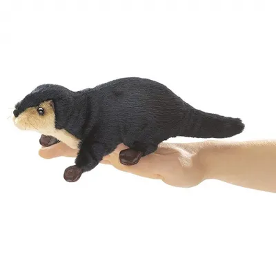 Produktbild von Folkmanis 2684 Fingerpuppe Flussotter