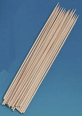 Zdjęcie produktu dla 105019 Schaschlikstäbe - 20 cm x Ø 3 mm, Holz, 100 Stück