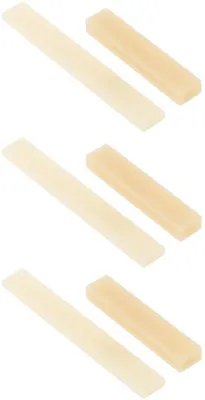 Produktbild von Set aus 3 Ungebleichtem Knochen Gitarren Mutter und Sattel