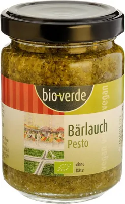 Produktbild von -verde Bärlauch-Pesto vegan (125ml)